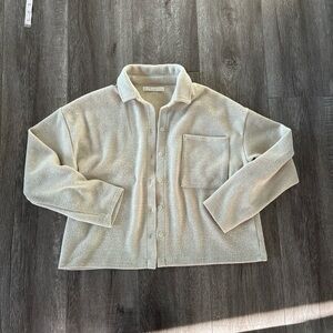 Oak and Fort Cropped Button Up